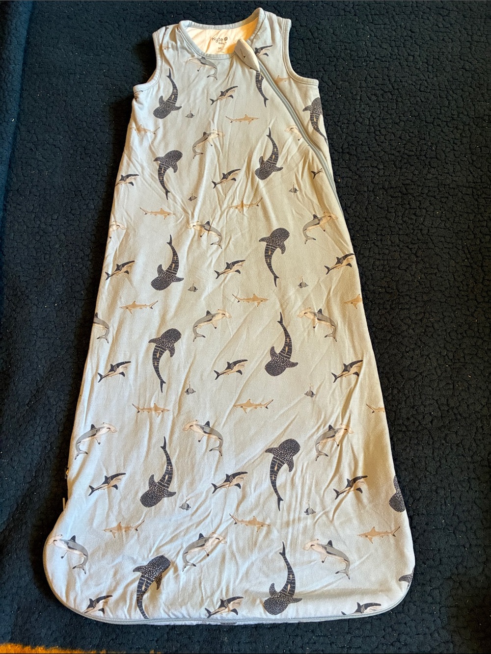 Kyte BABY Light Blue Bamboo Blend Baby sleepsack